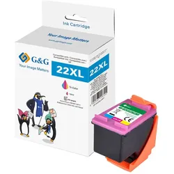 G&G XL-Druckerpatrone kompatibel zu 22XL/ C9352CE color