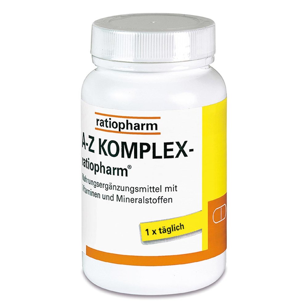 ratiopharm GmbH A-Z Komplex ratiopharm Tabletten 01433379