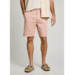 Pepe Jeans für Herren. PM801181 Chino-Shorts aus rosa Stretch-Köpergewebe (28), Lässig, Baumwolle, Nachhaltig