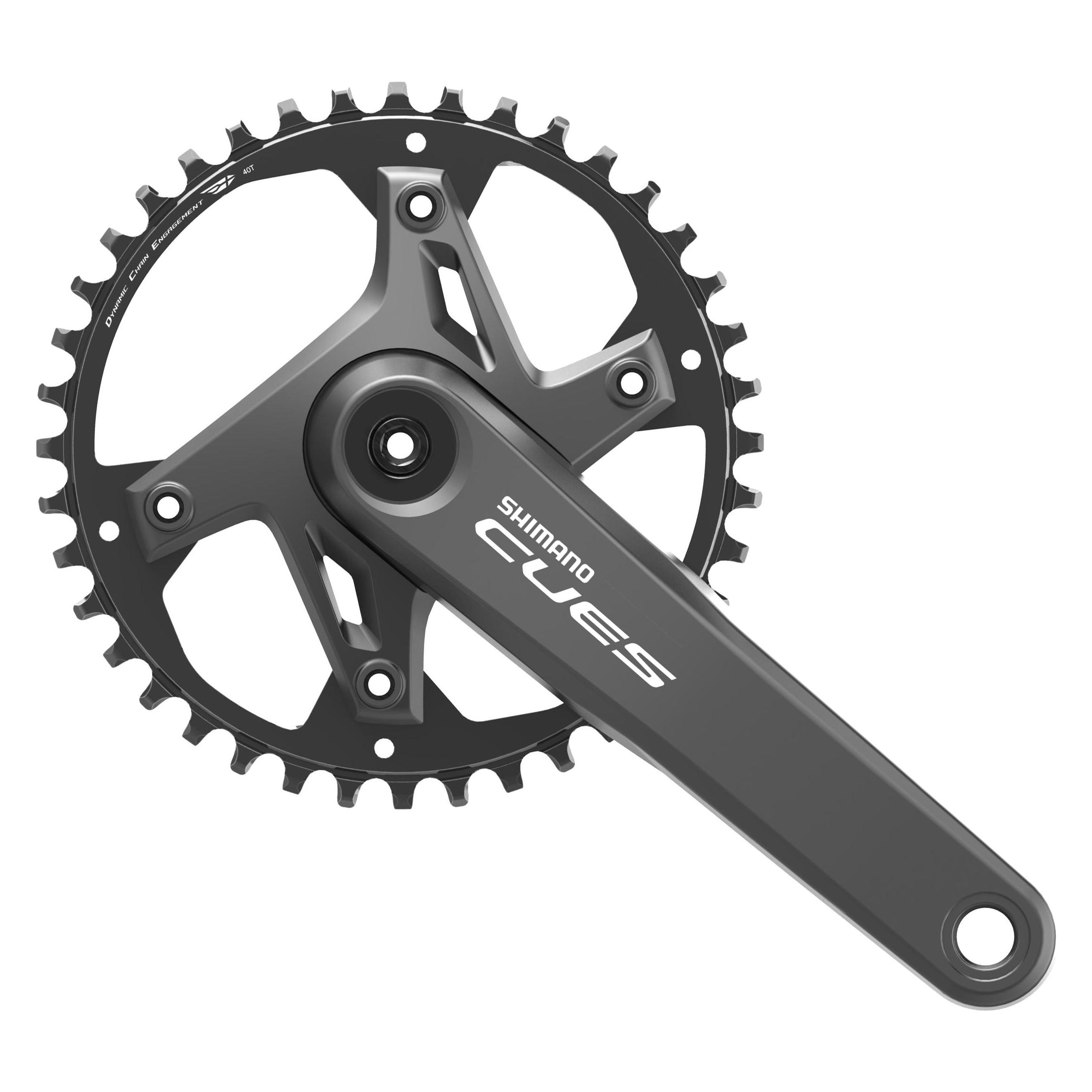 Shimano Kettenradgarnitur CUES FC-U6000 170 mm 40 Zähne (170 mm) (EFCU60001CXB0X)