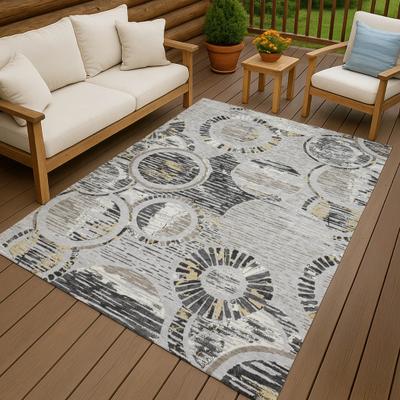 Addison Rugs Machine Washable Indoor/ Outdoor Modern Grover Chantille Rug