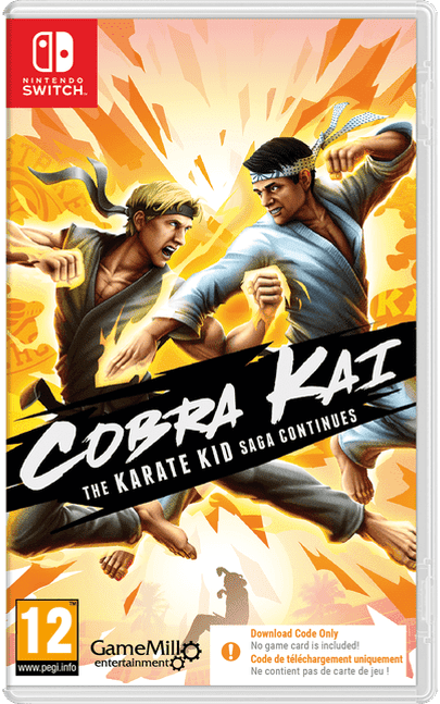 GAMEMILL ENTERTAINMENT Cobra Kai Saga Continues Ciab For Nintendo Switch