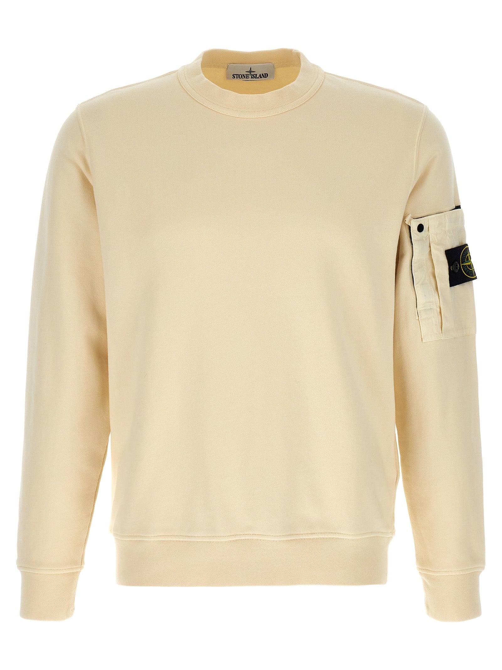 Stone Island Beiges Baumwoll-Sweatshirt