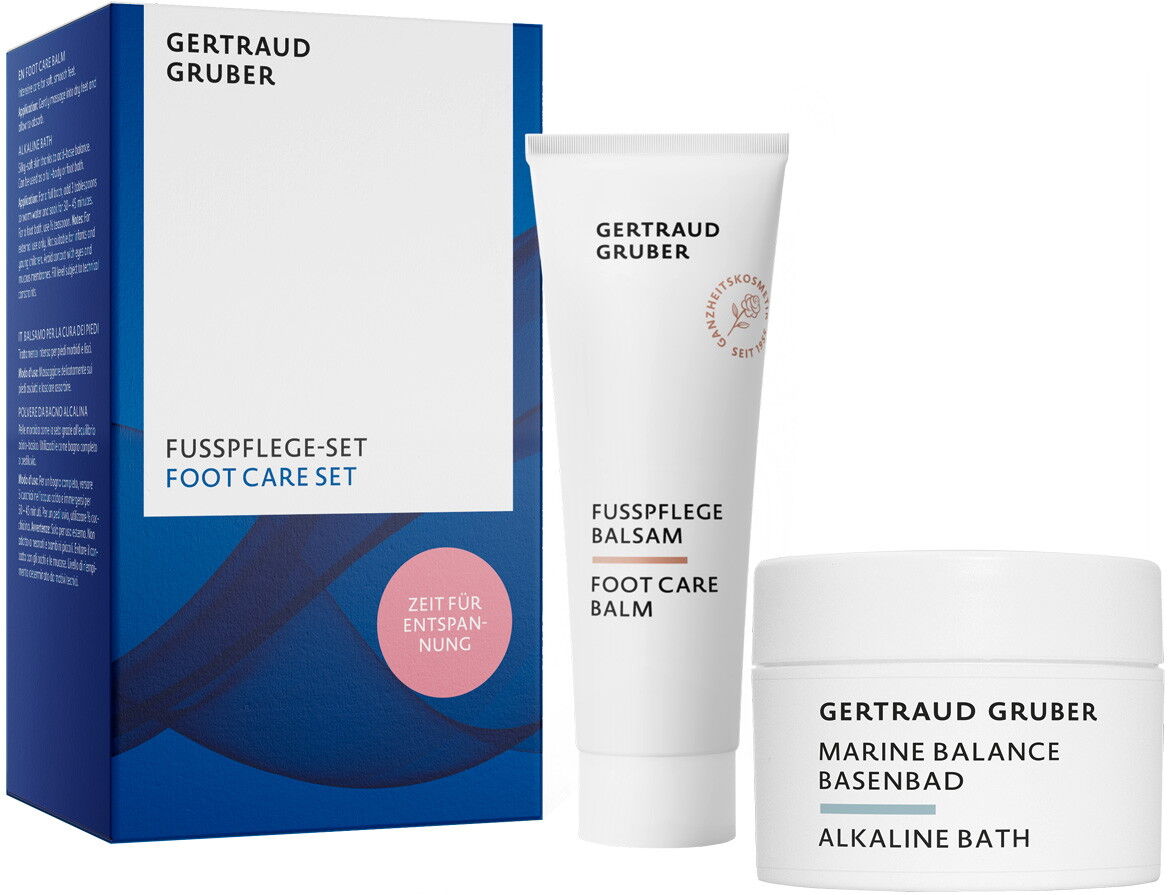 GERTRAUD GRUBER Fußpflege-Set (Balsam 75ml + Basenbad 30g)