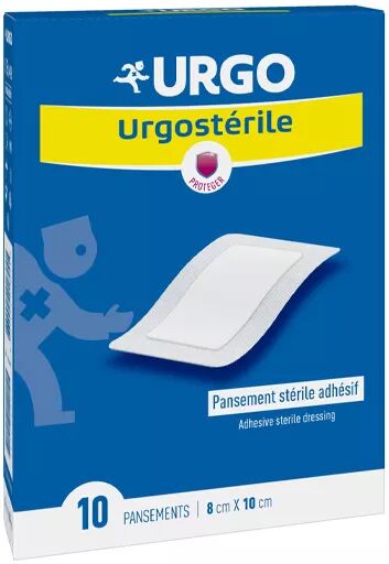 Urgo stélie x10 Apósitos 8cmx10cm