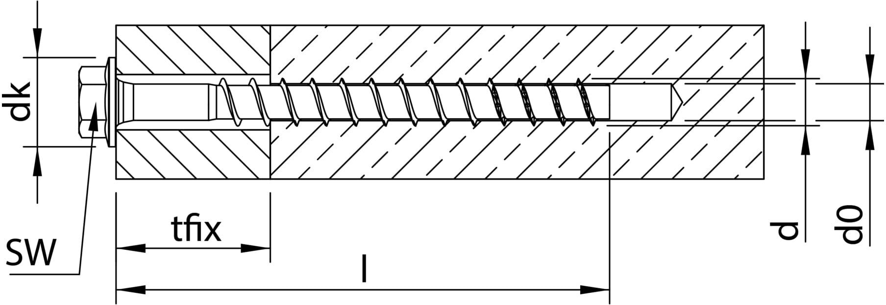 HECO-TOPIX-plus 6,0 x 80   Sechskantkopf-Schraube mit Scheibe   SS   A2K, 49816)