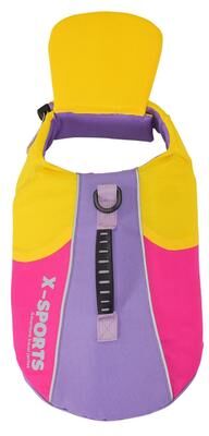 Fusion Finds Dog Swim Life Jacket Adjustable Pet Flotation Vest For Pool Beach And Boating 1 xxl