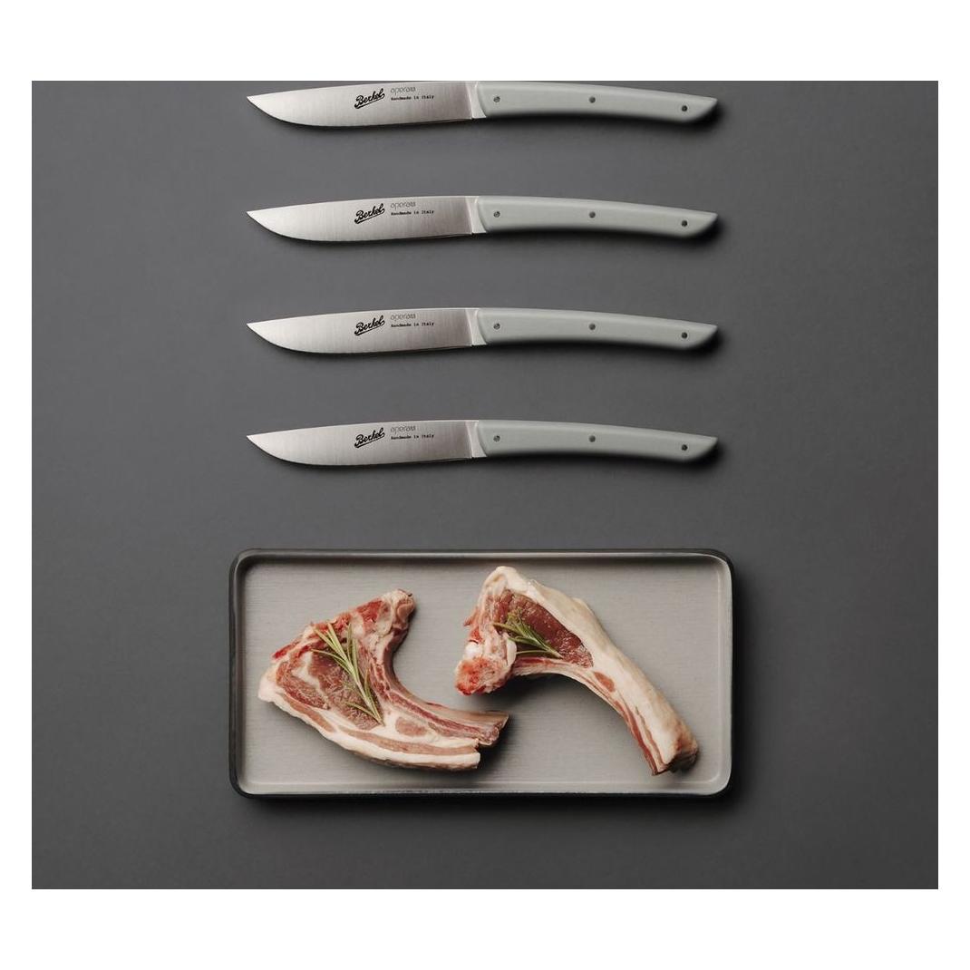 Berkel Steakmesser-Set 4-tlg. Color grigio (4 Stk., Messer) (KCO4SW11SRGBL)