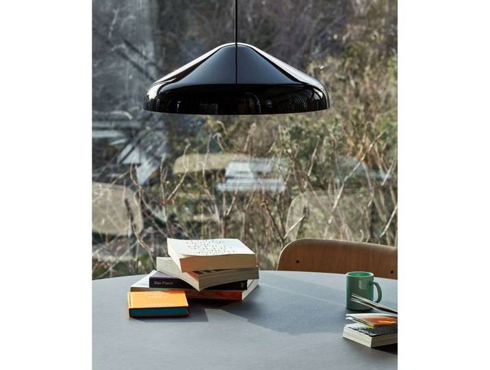 Pao Steel Pendelleuchte 470 Soft Black - HAY - Wohnzimmer - Metall