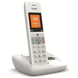 Gigaset E390 A (CH-Version), Telefon, Weiss