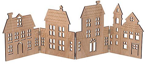 Häuser aus Holz