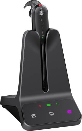 Yealink WH63 E2 Teams In Ear Headset DECT Schwarz Telefon