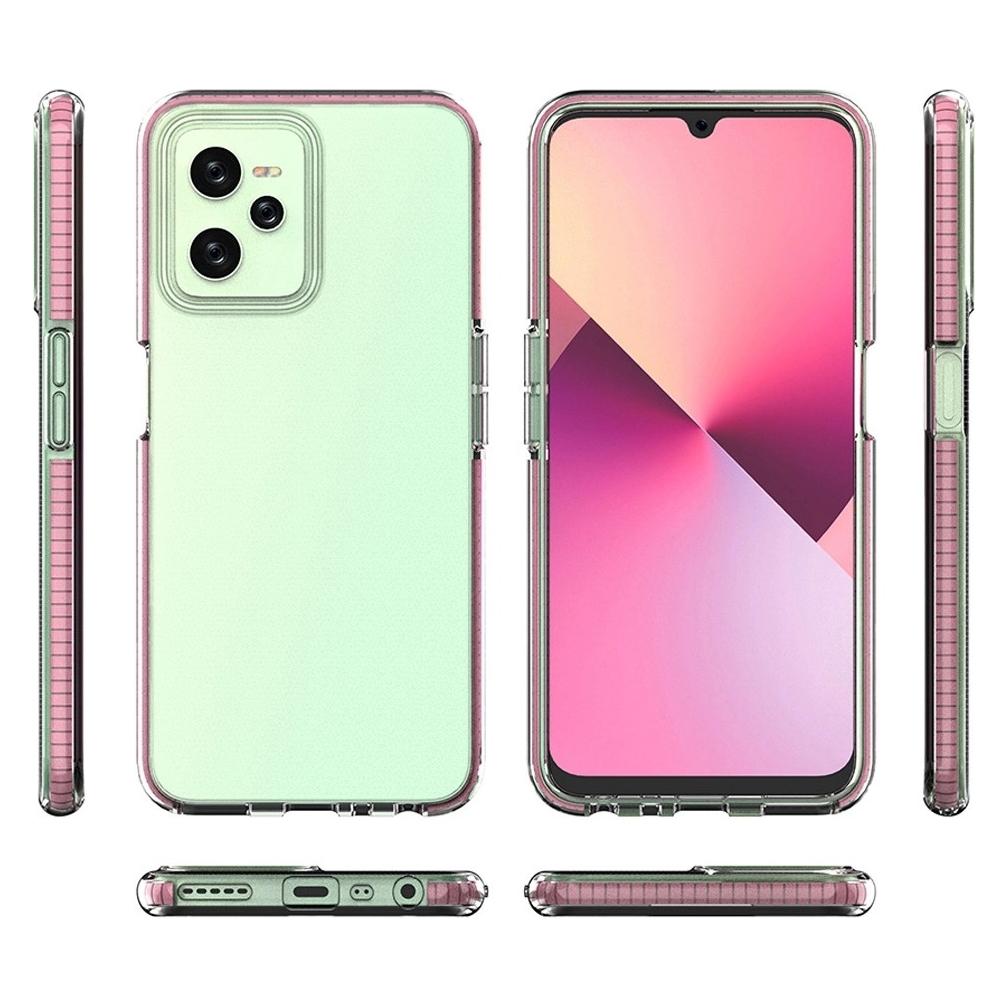 Hurtel Spring Case Hülle für Realme C35 Silikonhülle mit Rahmen schwarz (Realme C35) (1404978613)