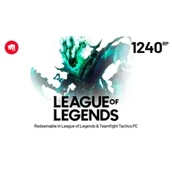 League of Legends 10 EUR - 1240 Riot Points