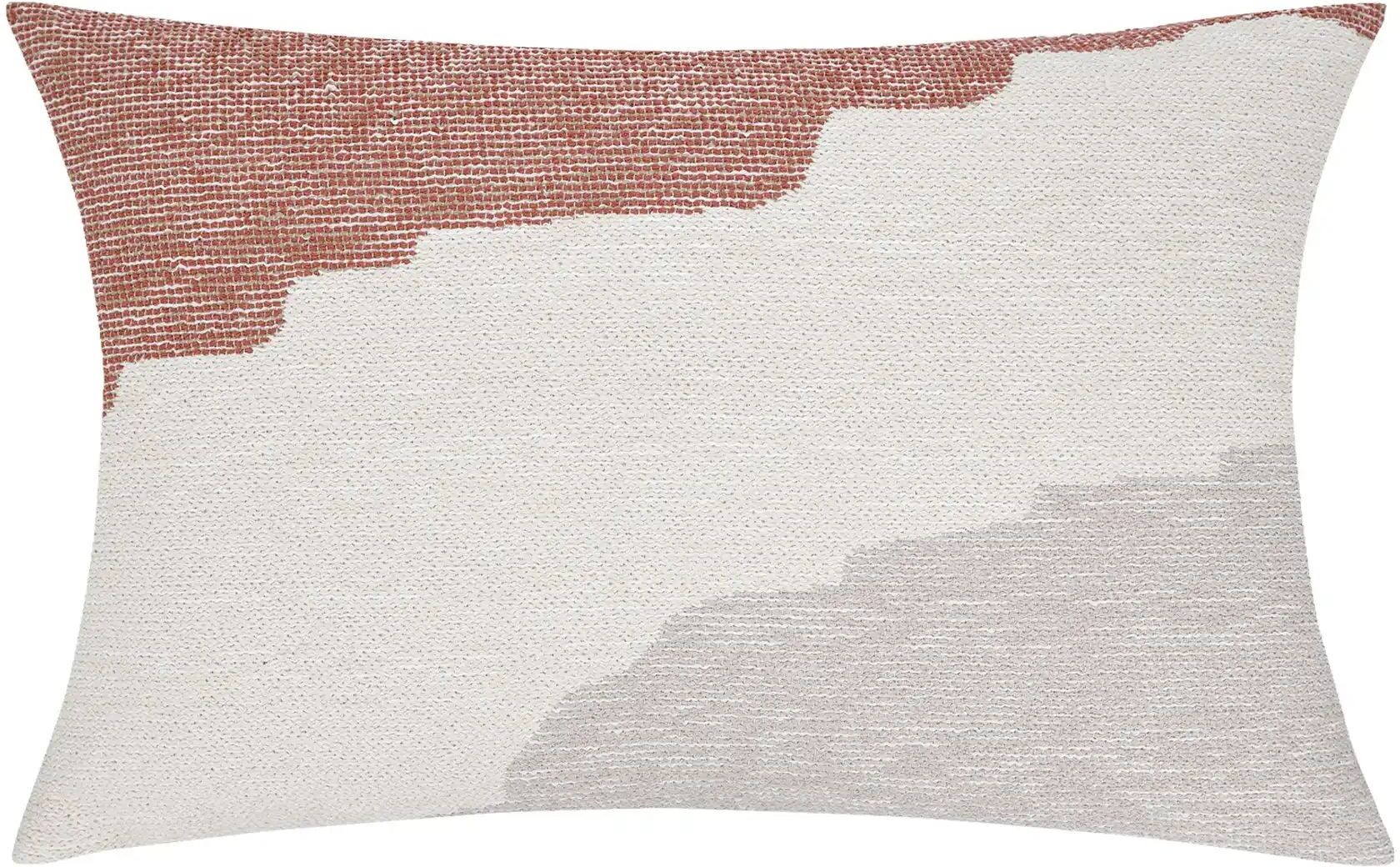 como Kissen  abstrakte Struktur ¦ beige ¦ Maße (cm): B: 35