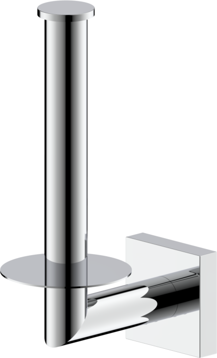 Bravat Quaruna WC-Papierreserverollenhalter 754210 chrom, Kleben/Schrauben