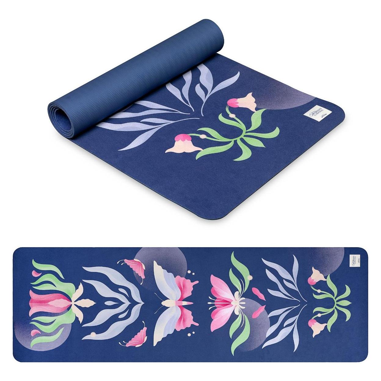 Spokey Die Bloom Mat Yogamatte (4 mm) (59152455)