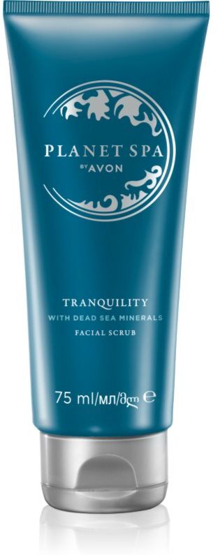 Avon Planet Spa The Tranquility Ritual gommage visage aux minéraux de la mer Morte 75 ml