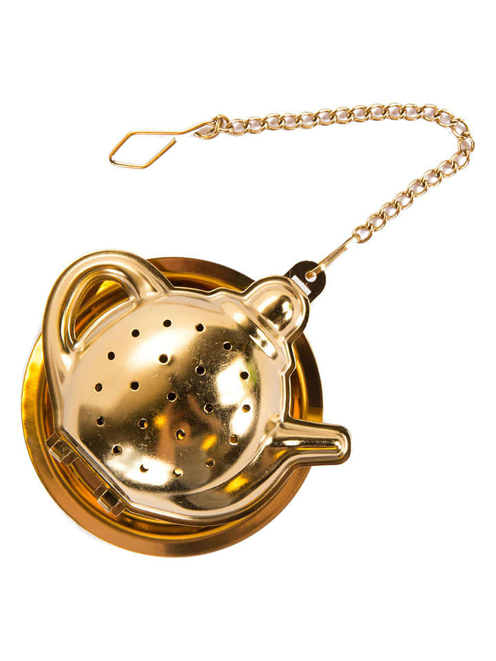 Homla Teesieb ''Jalo'' in Gold - (L)6 x (B)5 cm - onesize