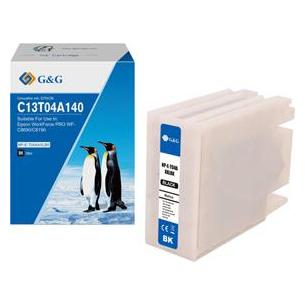G&G kompatibel Ink mit C13T04A140, NP-E-T04AXXLBK-A, black, 11500S (BK) (47972681)