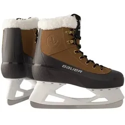 BAUER Kinder Eishockey-Soft/Semi Softs. Ki BAUER Rec Schlittschuh Whistler 2.0 - Jr., Größe 35 in Schwarz Schwarz