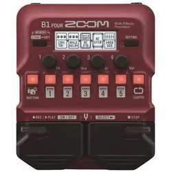 Zoom B1 Four (Bass), Effektpedal, Schwarz