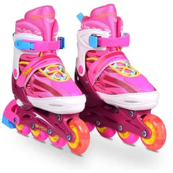 Inliner Kinder Trina 3 in 1, Größe L 38-41 verstellbar, PU Rollen, 608ZB Lager