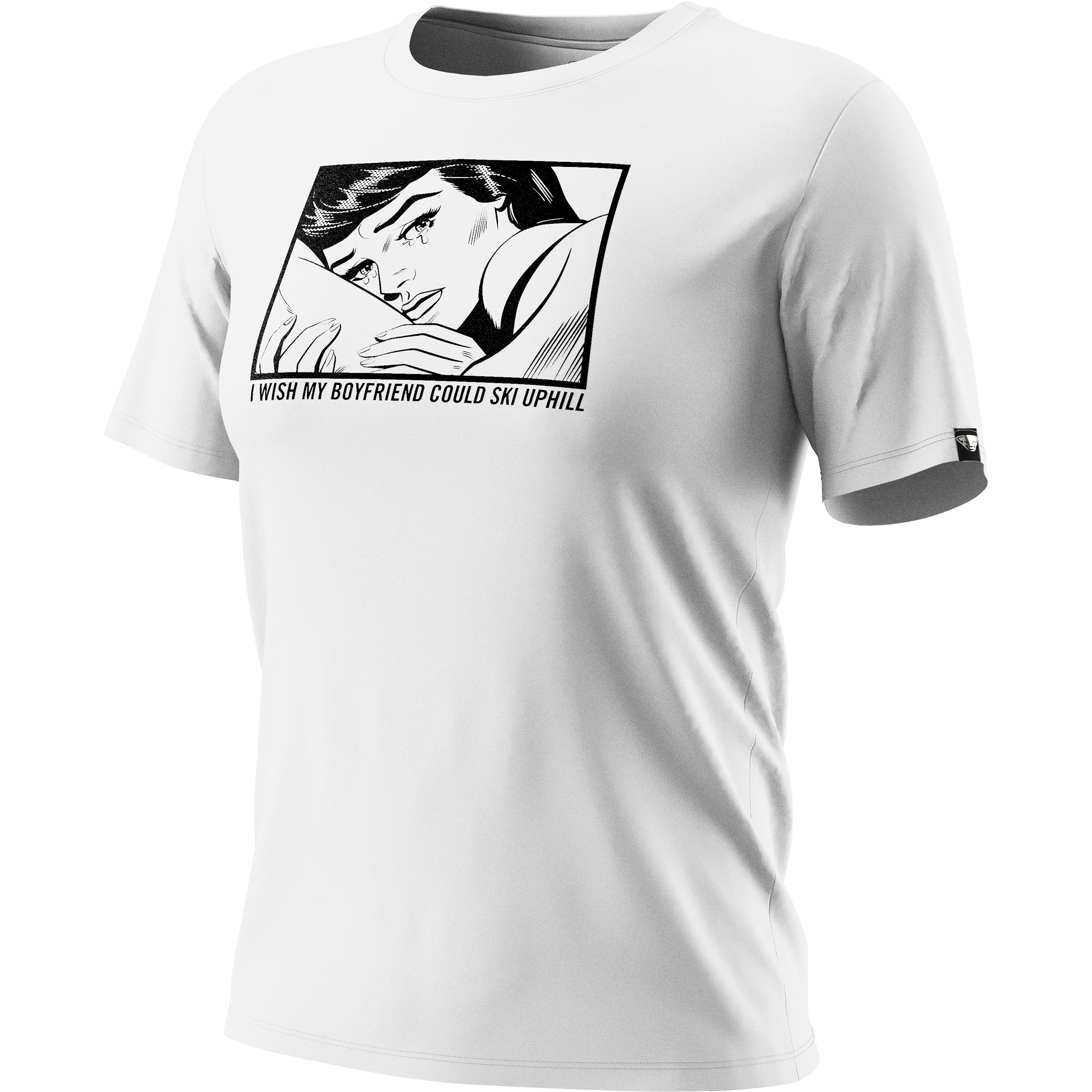 Dynafit Graphic Cotton Damen T-Shirts weiss Größe S Lifestyle Hautfreundlich