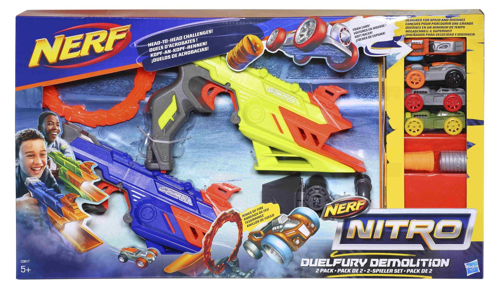 Nerf Nitro Duel Fury Demolitiemodel C0817EU4