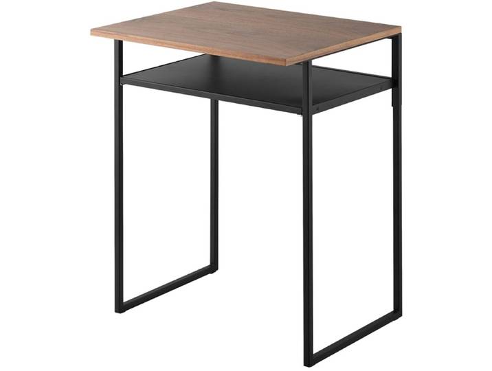 Yamazaki Bijzettafel met Lade - Tower - Zwart