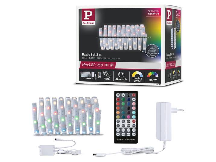 Paulmann MaxLED 250 LED Strip RGBW Basisset