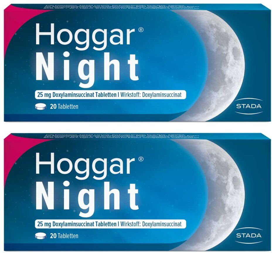 Hoggar® Night 25 mg Doxylamin Tabletten