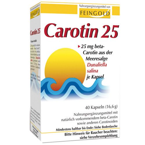 Carotin 25 Feingold Kapseln 40 St