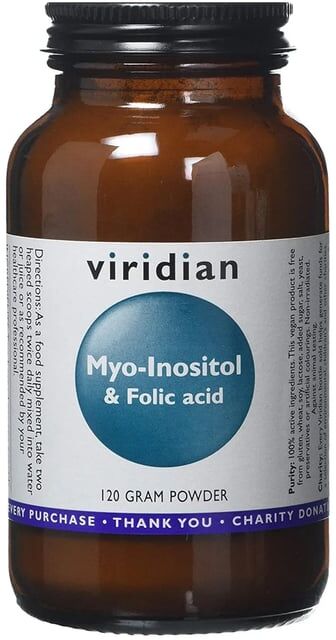 Viridian Myo-Inositol Ácido Fólico 120g