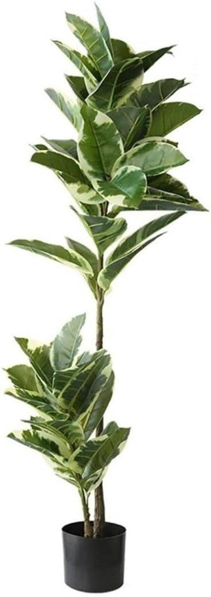 Merkloze Kunstboom - Decoratieve Groene Plant voor Interieur Decoratie - 130 cm