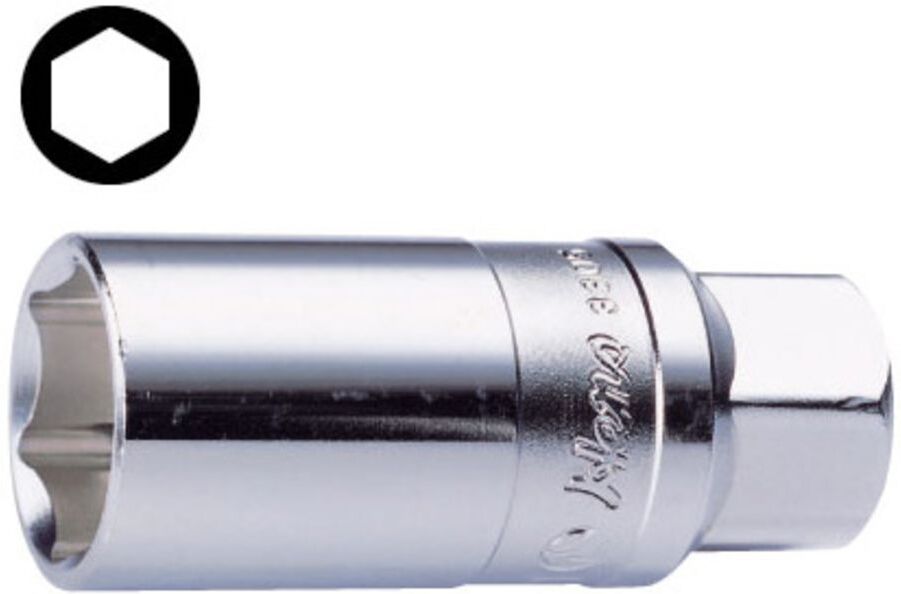 Douille à bougie HANS 1/2 zoll 20.8 mm 6-kant