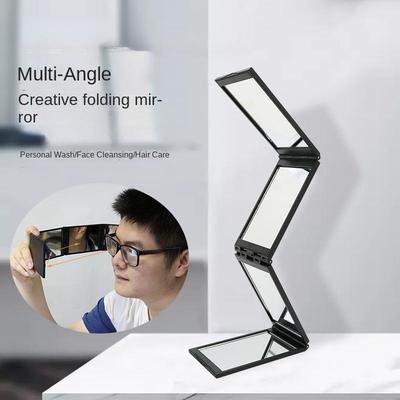 Fusion Finds Foldable Makeup Mirror Portable Compact Multi Angle Travel & Desktop Vanity Mirror Foldable Makeup Mirror Portable Compact Multi Angle Travel & Desktop Vanity Mirror