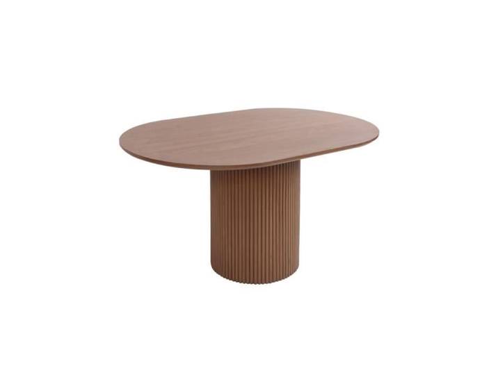 sweeek - Table basse oblongue décor bois sculpté FARO