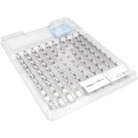 Modularstecker für Rundkabel, CAT 6A, geschirmt, 100 Stück silber, CAT 6A, 10GBase-T