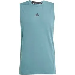 ADIDAS Herren Shirt Designed for Training Workout, Größe XL in Grün Grün