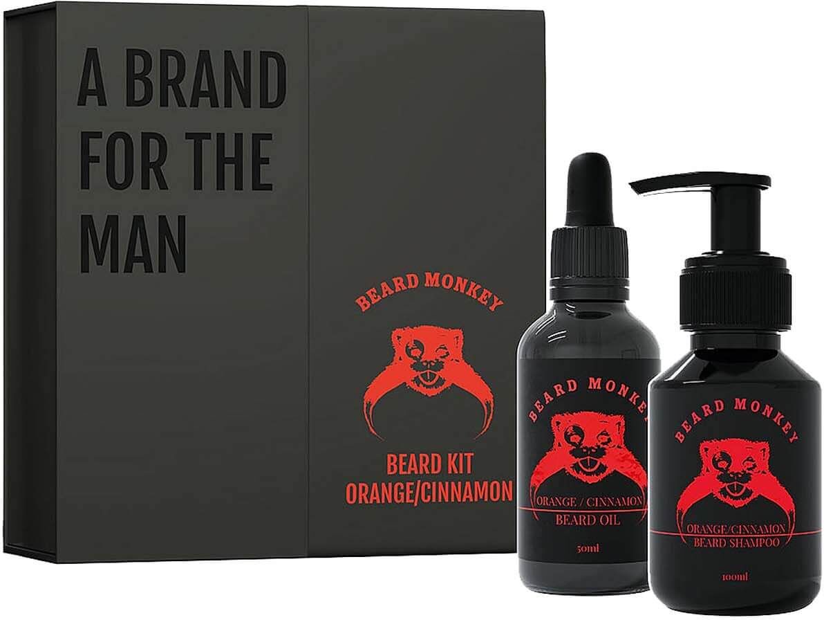 BEARD MONKEY Orange & Cinnamon Gift Set