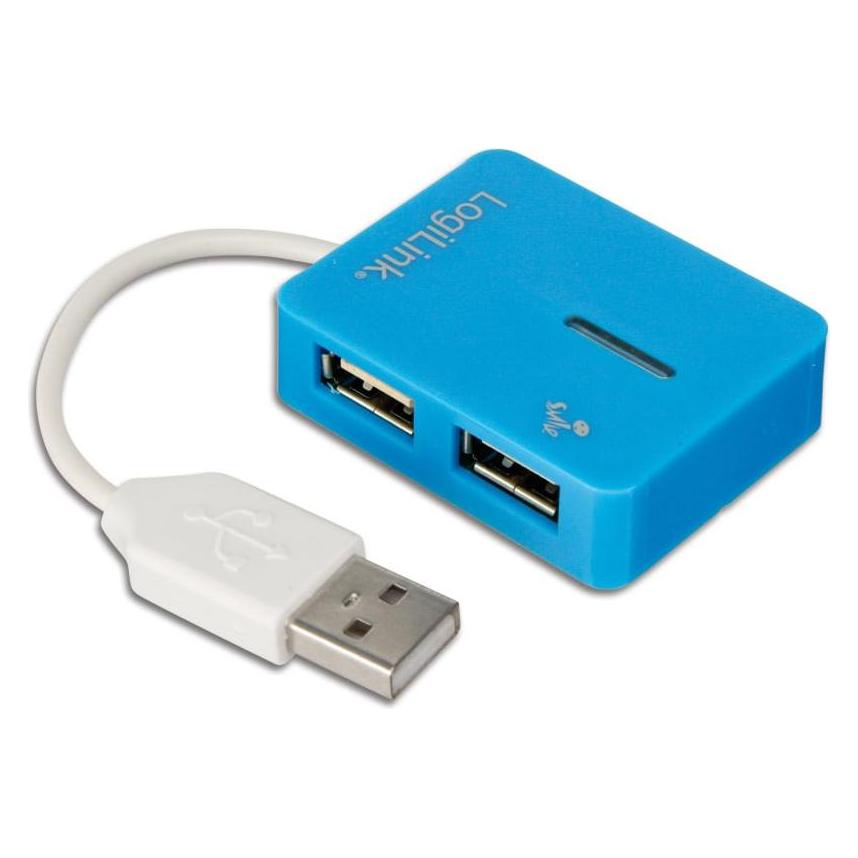 LogiLink Smile (USB-A, 4 Ports) (UA0136)