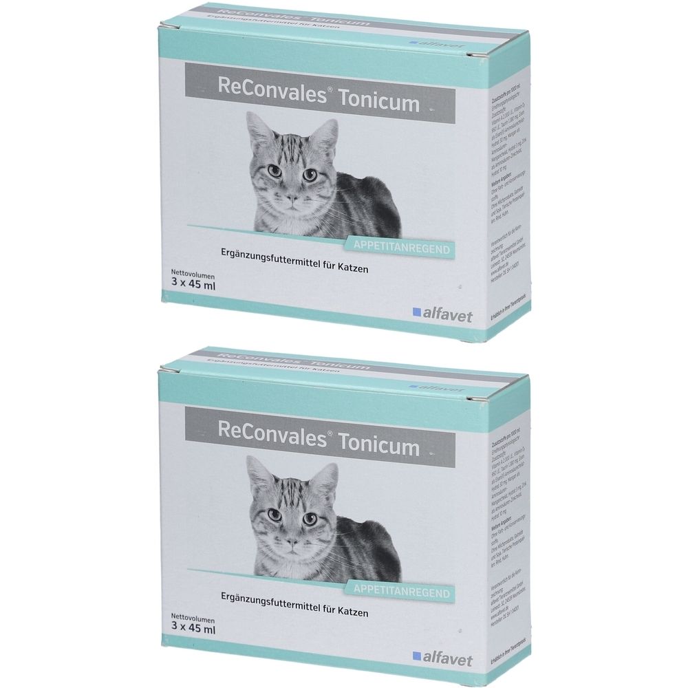 Reconvales Tonicum Katze x2 2x3x45 ml Tonikum