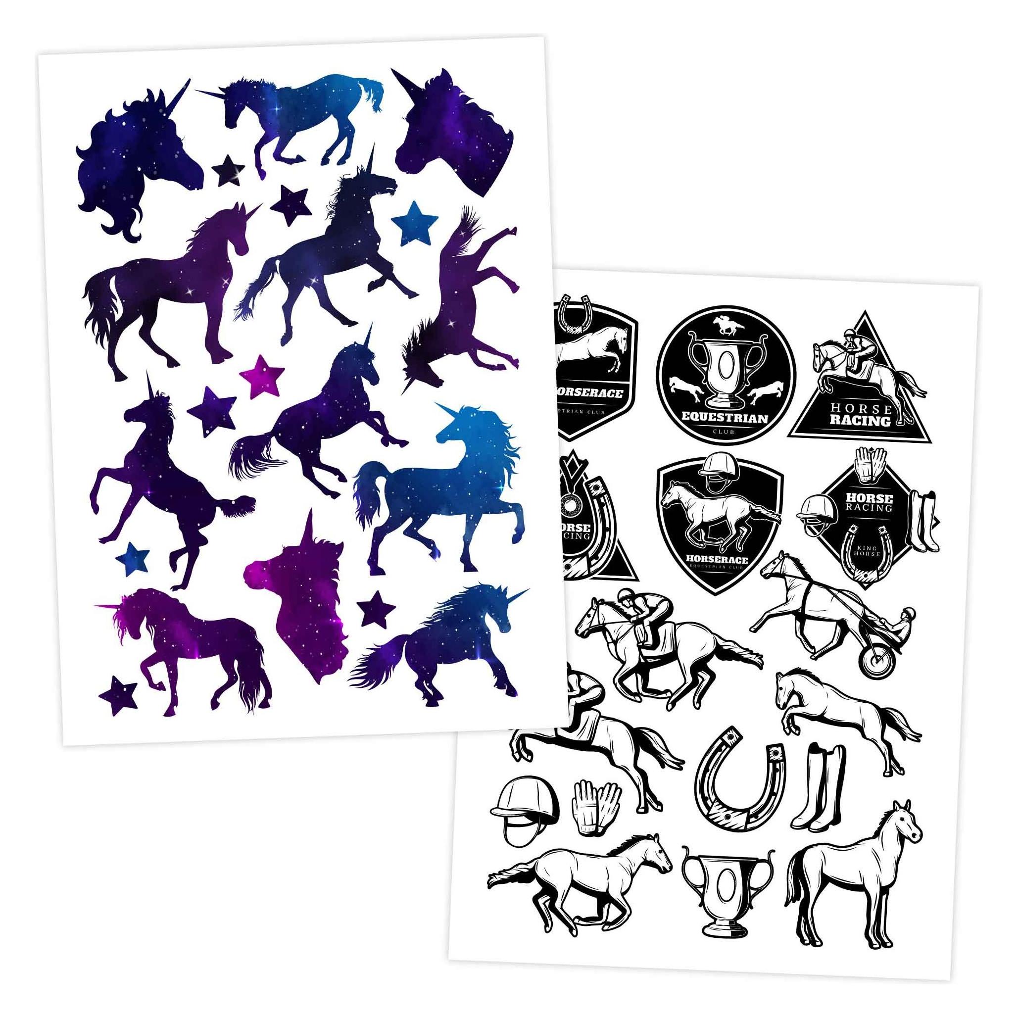 Papierdrachen Pferde (B005-001-008)