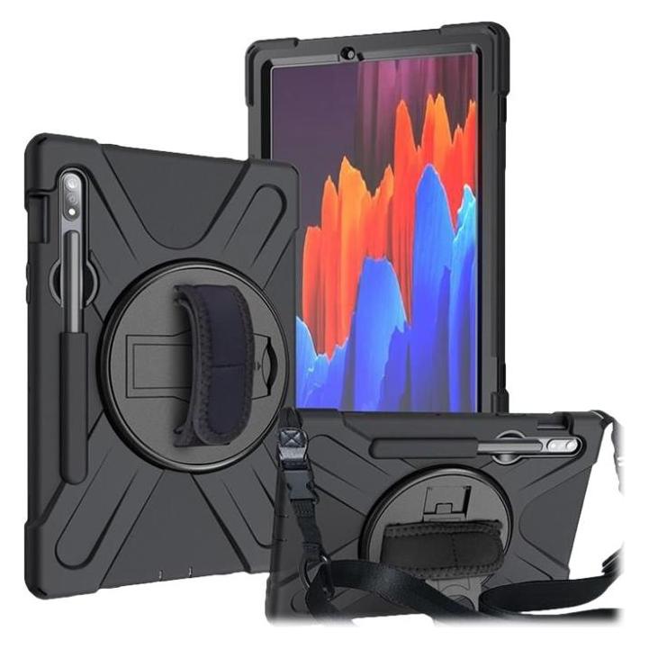 eSTUFF ES681844-BULK Tablet-Schutzhülle (12.4 Zoll) Cover (Samsung Galaxy Tab S7+, Samsung Galaxy Tab S8+) (ES681844-BULK)