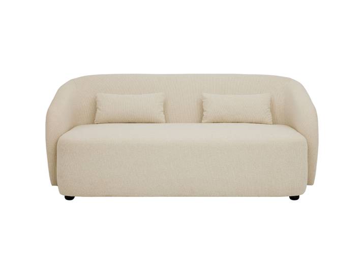 Sofa Elvar Stoff beige B 190 T 91 cm - Sofa