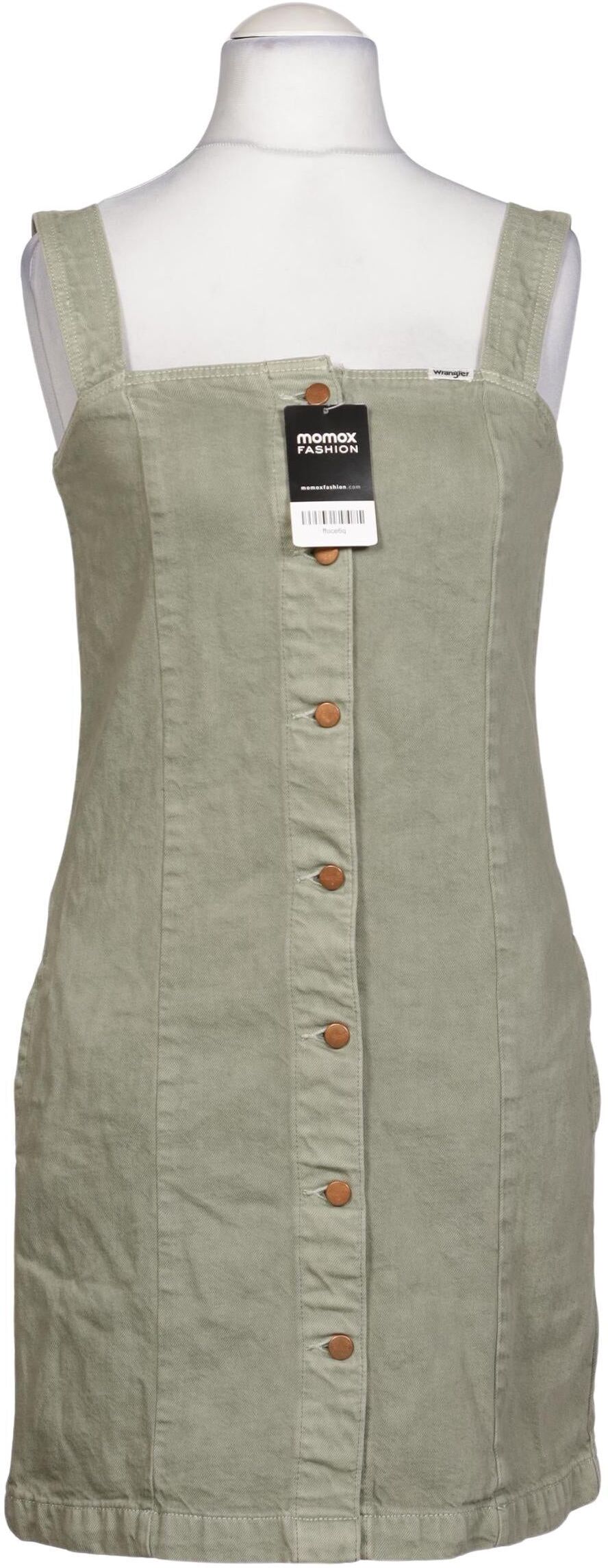 Wrangler Damen Kleid, Hellgrün, Gr. XS, Hanf / Baumwolle - Second Hand