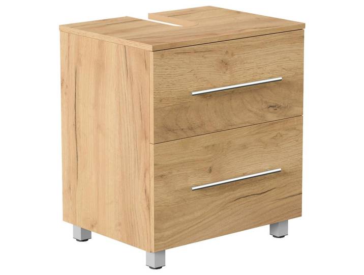 WASCHBECKENUNTERSCHRANK Mondial Eiche Dekor B: 55 cm