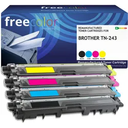 Freecolor, Toner, Toner Brother TN-243 B/C/M/Y remanufactured (B, C, M, Y)