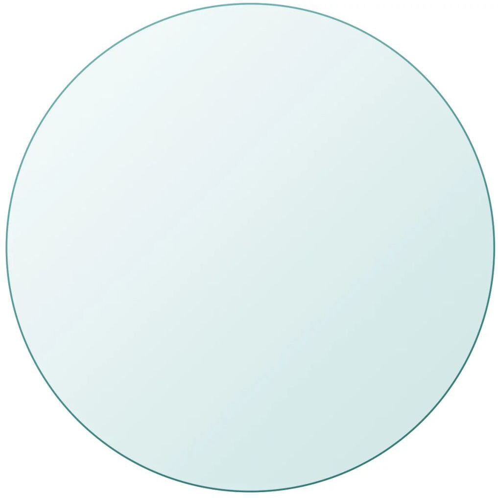 Marlow Home Co. Midland Glass Table Top 0.8cm H x 70cm W x 70cm D